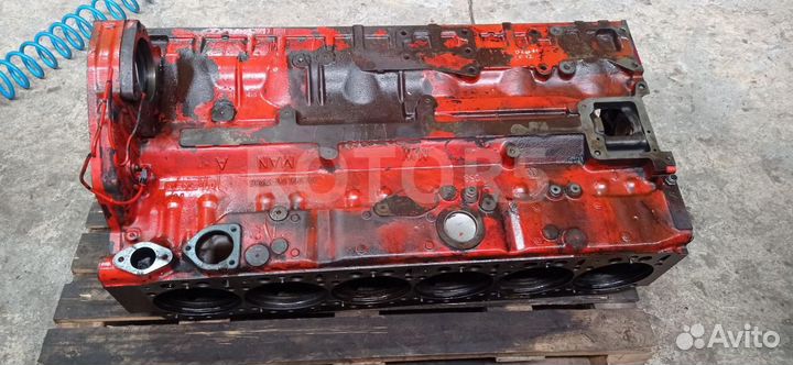 Блок цилиндров двигателя MAN TGA 2004