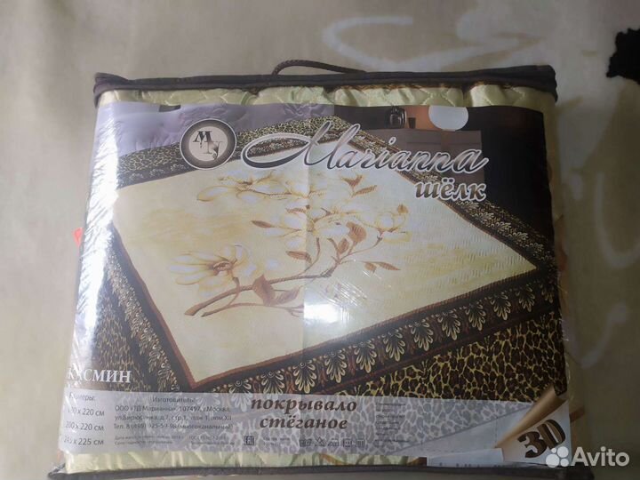 Покрывало Шелк стëганое 3Д