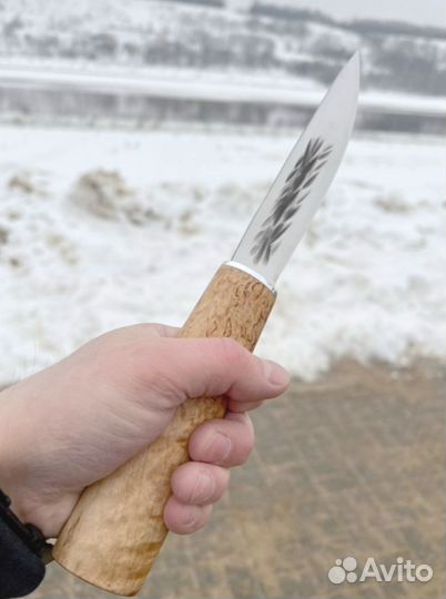 Нож якутский ручной работы