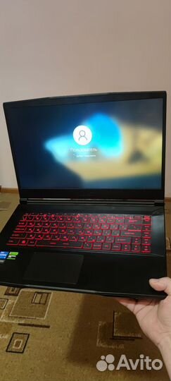 MSI GF63 Thin i5 12450H 16гб M2 512гб RTX4050.6гб