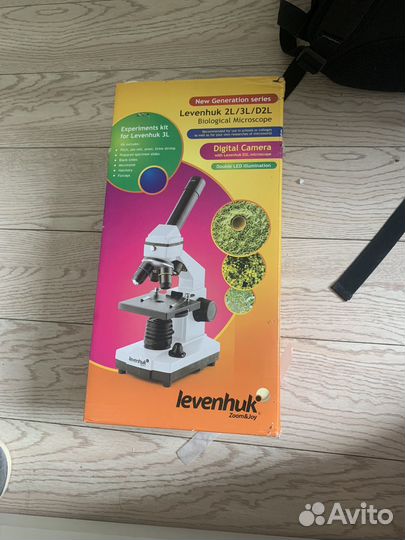 Микроскоп levenhuk 2L