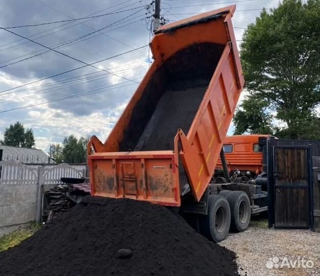 Чернозем / земля плодородная / грунт