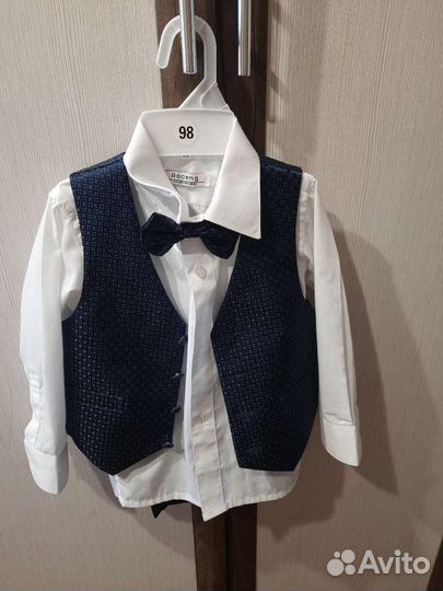 Костюм тройка на 98см