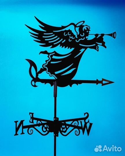 Флюгеры на крышу с ангелами