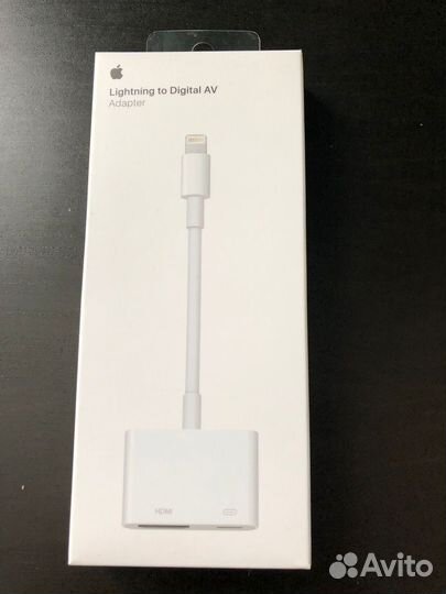 Lightning to digital av