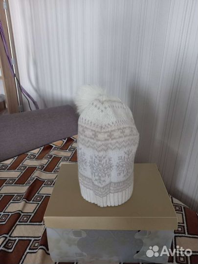 Комплект шапка и шарф женский