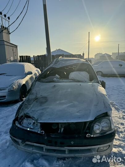 Toyota Caldina 1.8 AT, 1998, битый, 77 777 км