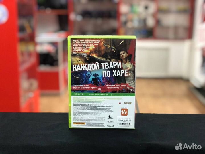 Диск Xbox 360 DMC Devil May Cry