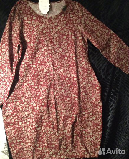 Платье летнее в цветочек, интересный покрой