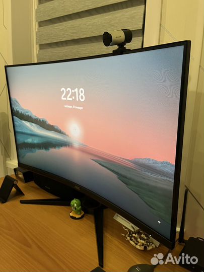 Монитор AOC C32G2ZE/BK На гарантии днс до конца 25