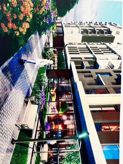 1-к. квартира, 54 м², 2/12 эт.