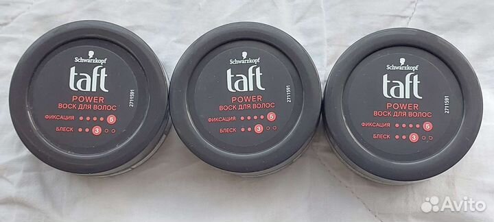 Воск для волос Taft 5