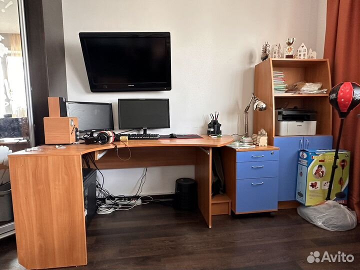 Стол тумба стеллаж