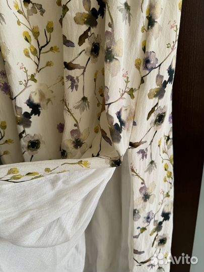 Сарафан платье massimo dutti 40 шелк