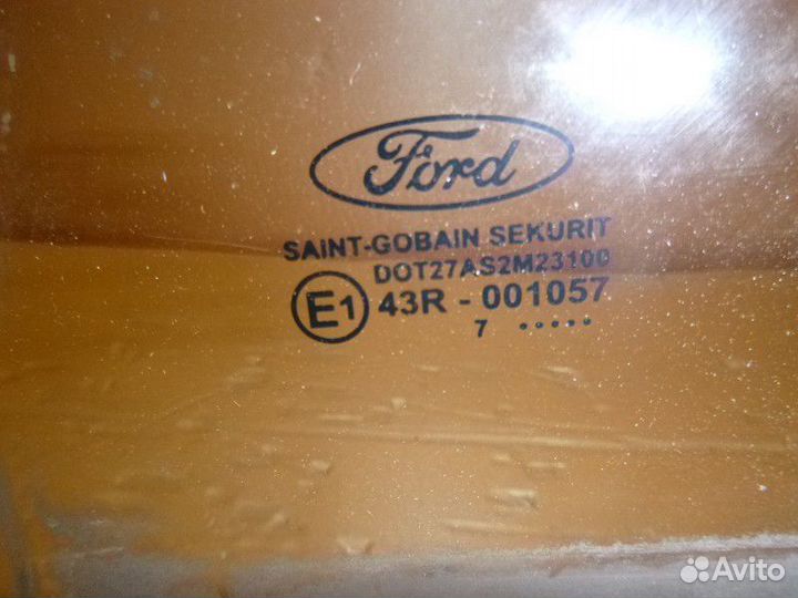 Стекло двери задней левой ford C-MAX 2003