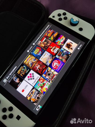 Nintendo switch oled прошитая 512gb