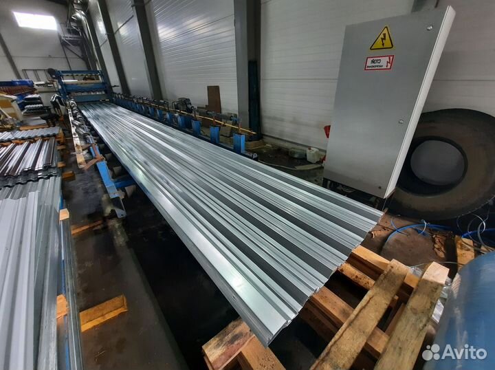 Профнастил 2-хсторонний оцинкованный С-8 0,4х1150