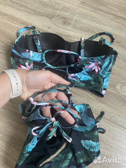 Купальник с высокими трусами