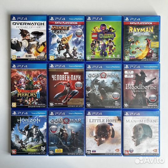 Лицензионные Диски для PS4, PS5 Игры