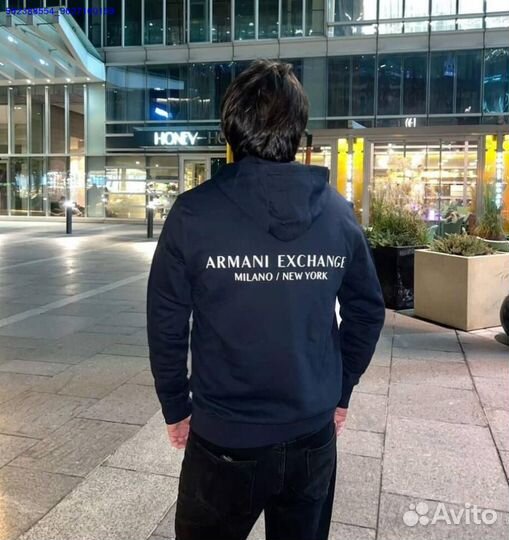 Худи Armani Exchange Milano New York (Арт.22539)