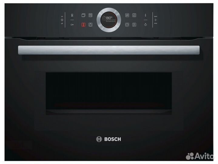 Духовой шкаф с свч Bosch CMG633BB1 из Европы