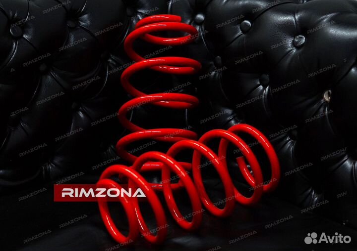 Пружины с занижением -30 на Outlander