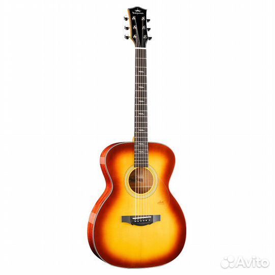Kepma F1-OM акустическая гитара с декой из массива