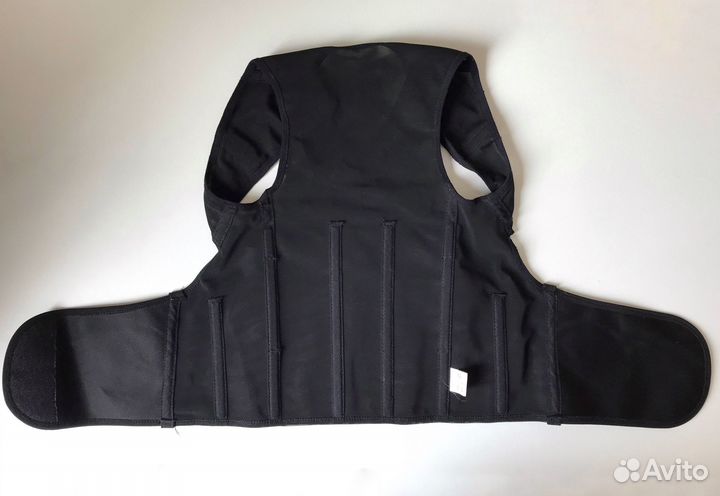 Корсет ортопедический черный