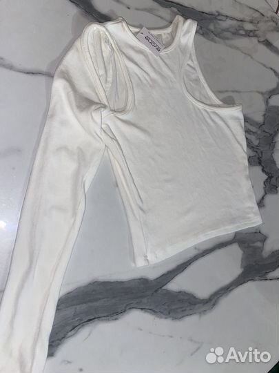 Лонслив женский на одно плечо