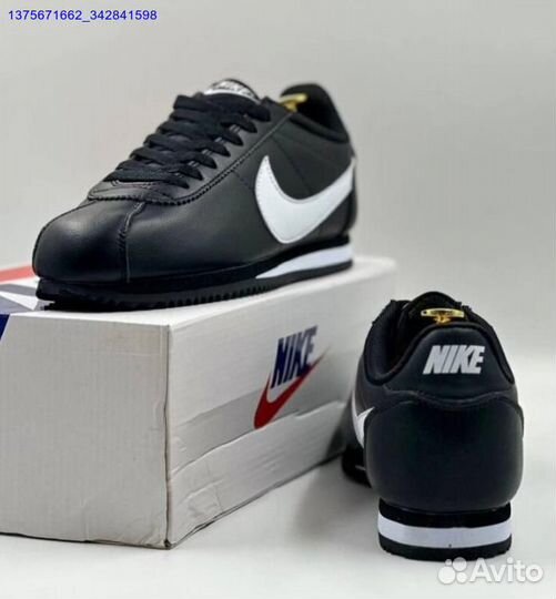 Черные Nike Cortez: сочетание стиля и удобства