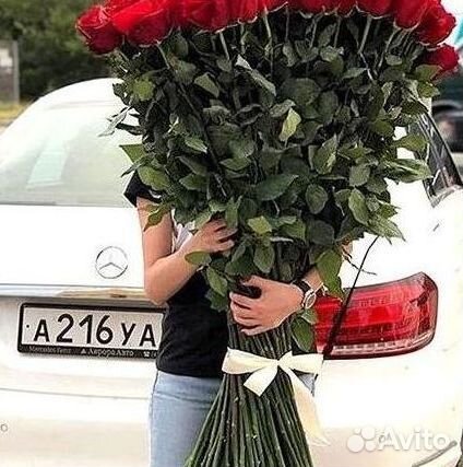 Высокие розы Гигантские розы Доставка цветов