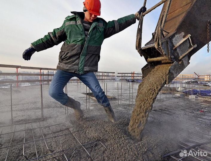 Бетонщик вахта/официально