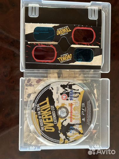 Overkill на ps 3, 3D очки