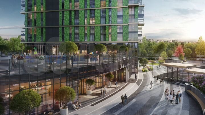 Апартаменты-студия, 24,5 м², 16/20 эт.