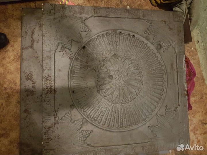Старые плиты из чугуна