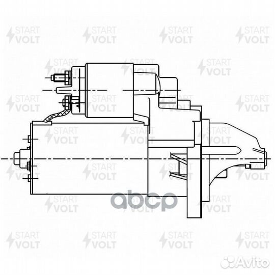 Startvolt Стартер для а/м Opel Astra J (10)