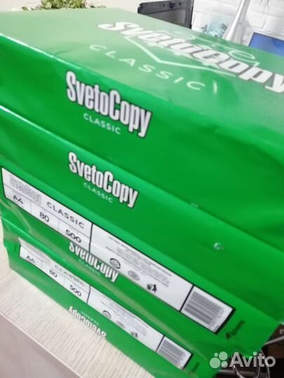 Бумага svetoсopy А4 белая