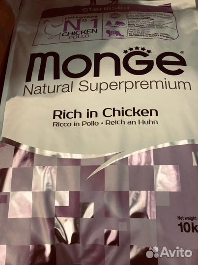 Монж Monge Джемон Gemon корм для кошек