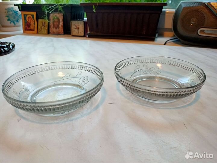 Салатница стекло СССР