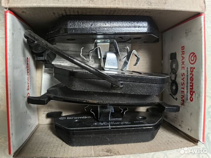 Тормозные колодки Brembo audi a3