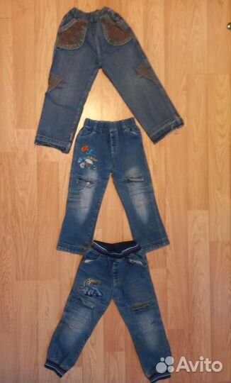 Джинсы на 4-5 лет