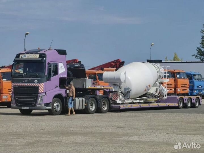 Установка миксера 6, 7, 8, 9, 10, 12 кубов