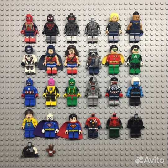 Lego marvel и DC