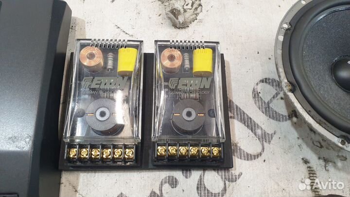 Акустика eton на Mercedes-Benz W220