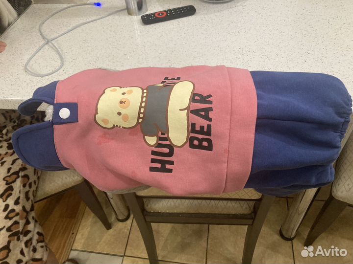 Теплый костюм на собаку