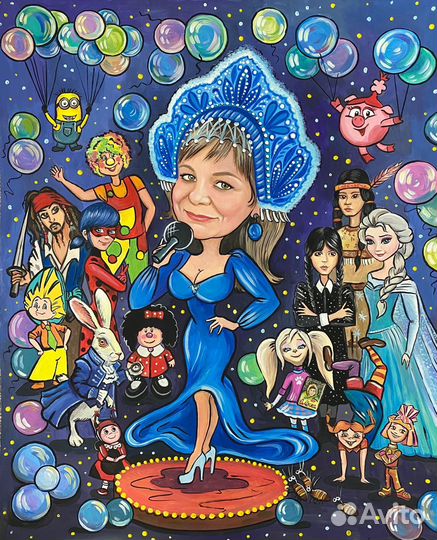 Шаржи по фото