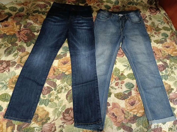 Джинсы разные
