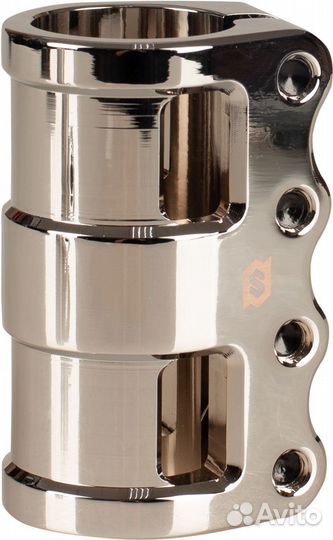 Зажим skip Quadruple хром Kra238