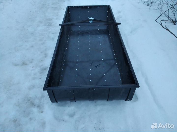 Сани волокуши для снегохода из пнд