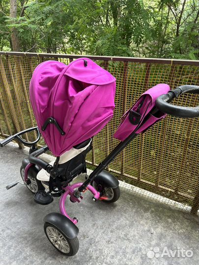 Трехколесный велосипед с родительской ручкой